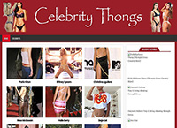 Celebrity Thongs